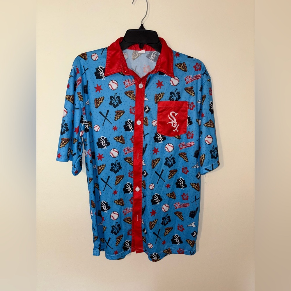 Chicago White Sox Button Down Shirt Size Medium